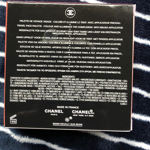 CHANEL DE VOYAGE TRAVEL FACE PALETTE NEW LTD. ED. - Picture 6 of 6